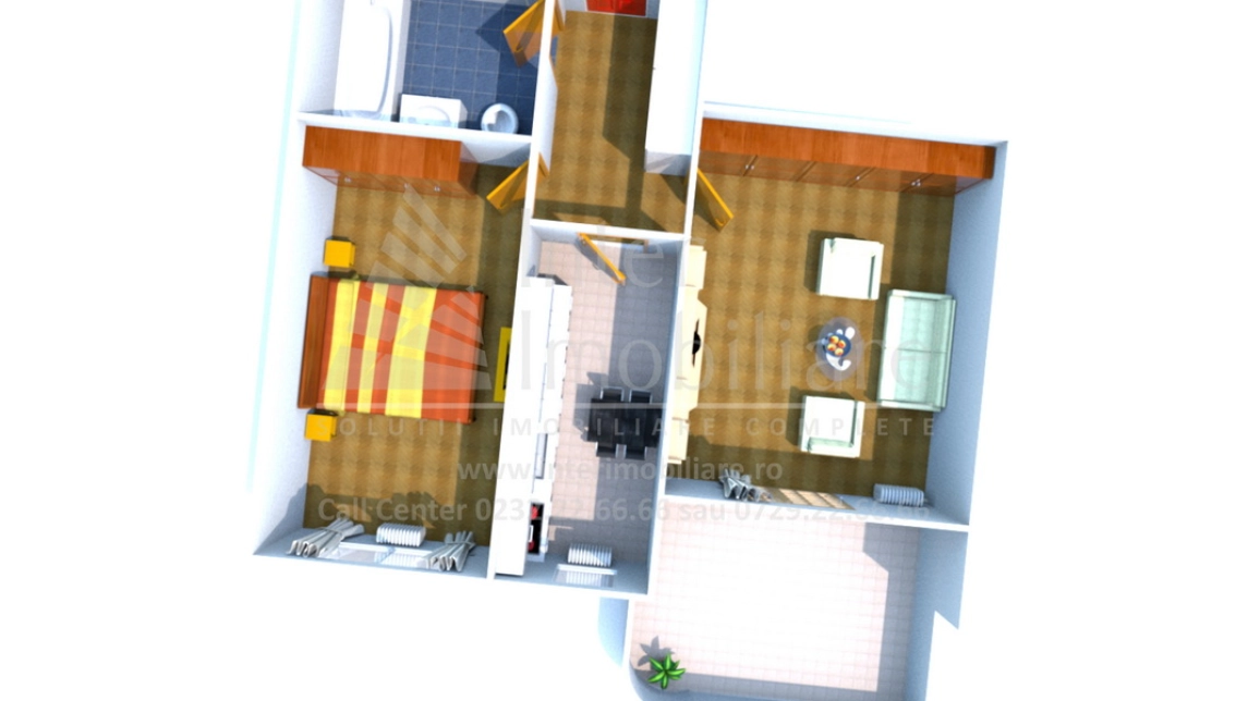 Oferta Galata apartament nou 64 mp , 2 camere, decomandat, de vanzare,  Arcadia imagine 1