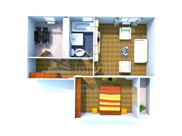 2 camere,  decomandat ,  50 mp , de vanzare apartament nou in zona Galata,  (Notariat Iulia Paduraru) 159198