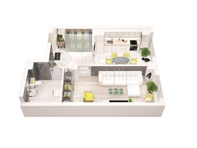 Frumoasa apartament nou  43 mp , o camera,  decomandat , de vanzare,  (Scoala 43) 149904