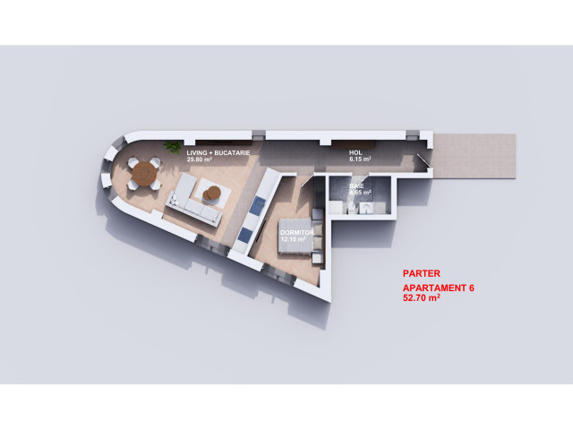 De vanzare apartament nou, 2 camere,   ,  53 mp , Bucium,  (Profi Visan) 160087