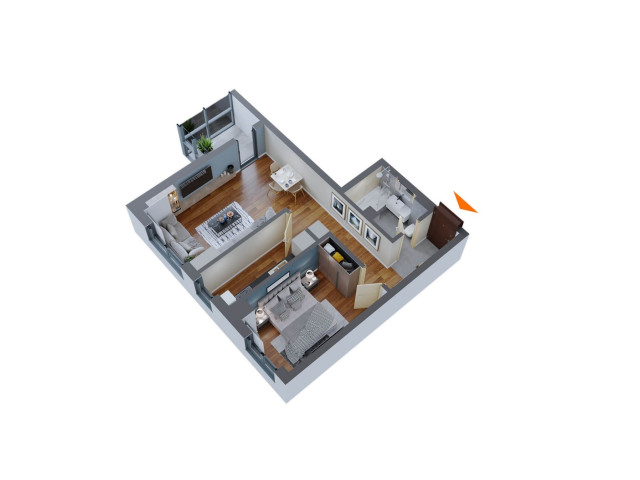 De vanzare apartament nou, 2 camere,  decomandat ,  57 mp , Dacia,  (BJATM) 145012