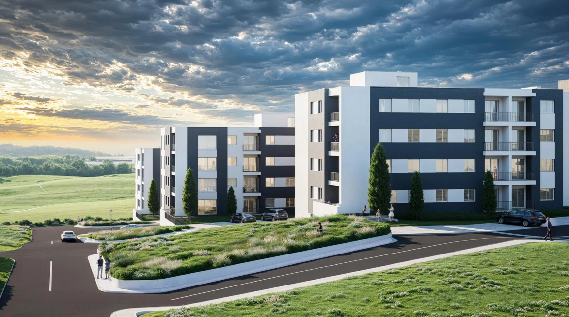 Oferta De vanzare apartament nou, 2 camere, , 44 mp , CUG,  Valea Adanca - Penny Market imagine 4