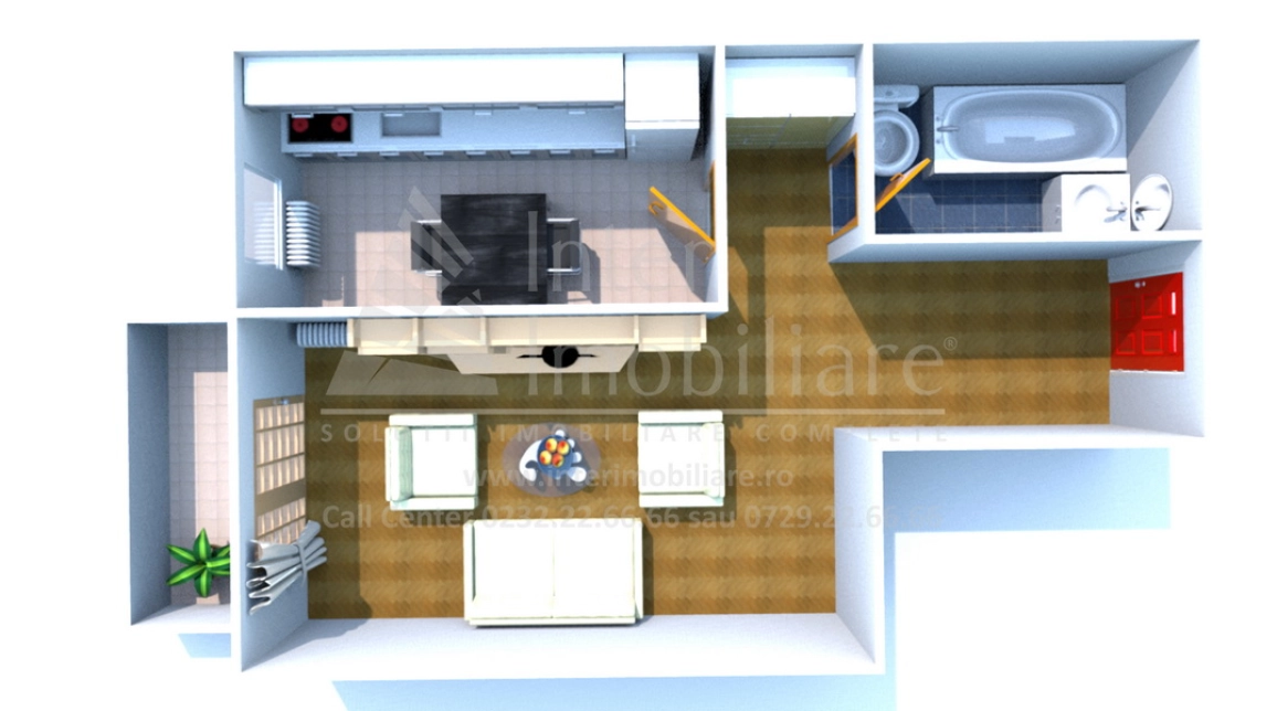 Oferta O camera, decomandat, 43 mp , de vanzare apartament nou in zona Galata,  Sun City imagine 1