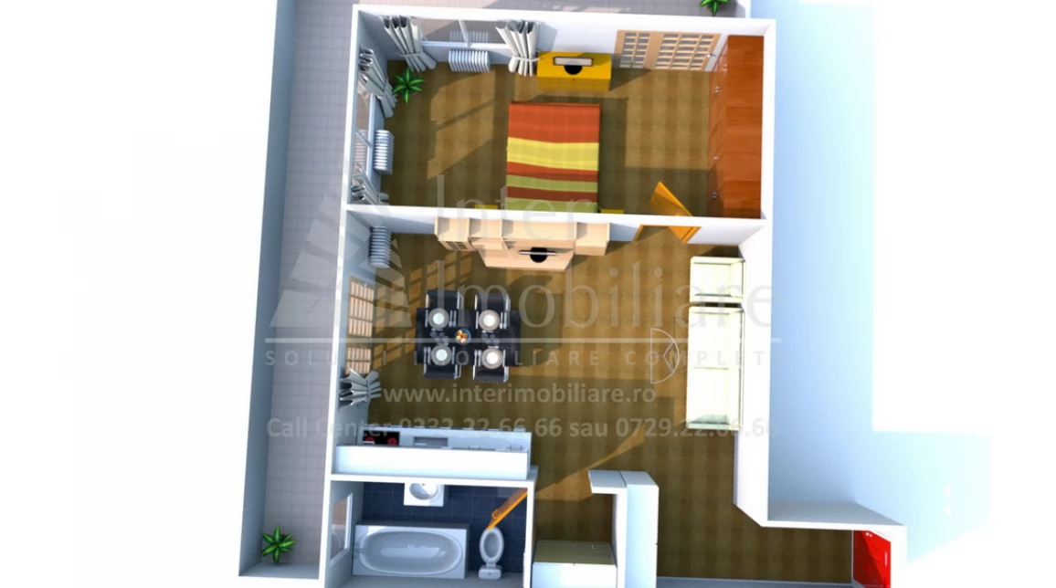 Oferta Apartament nou de vanzare, 2 camere, semidecomandat, 79 mp , Copou,  Liceul Pedagogic imagine 1