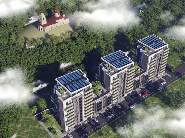 De vanzare apartament nou, 2 camere,  semidecomandat ,  61 mp , CUG,  (Selgros) 159142