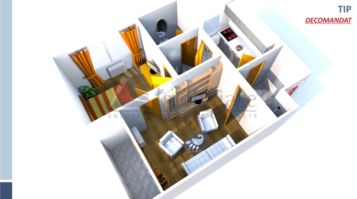 Oferta 2 camere, decomandat, 56 mp , de vanzare apartament in zona Podu Ros,  Piata Nicolina Lidl imagine 3