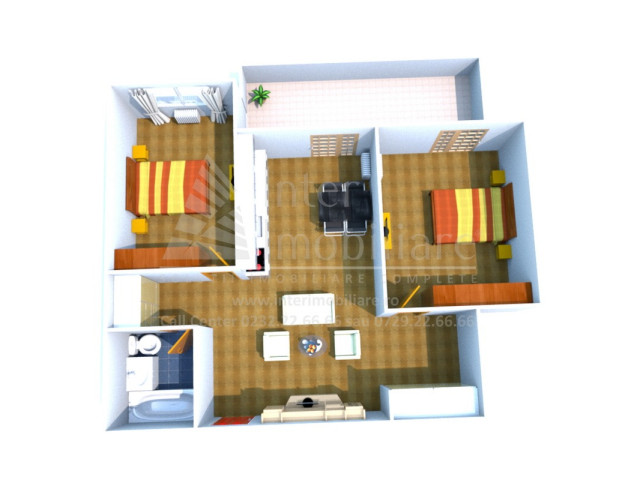 De vanzare apartament nou, 3 camere,  semidecomandat ,  78 mp , Podul de Fier,  (C.A Roseti) 154982