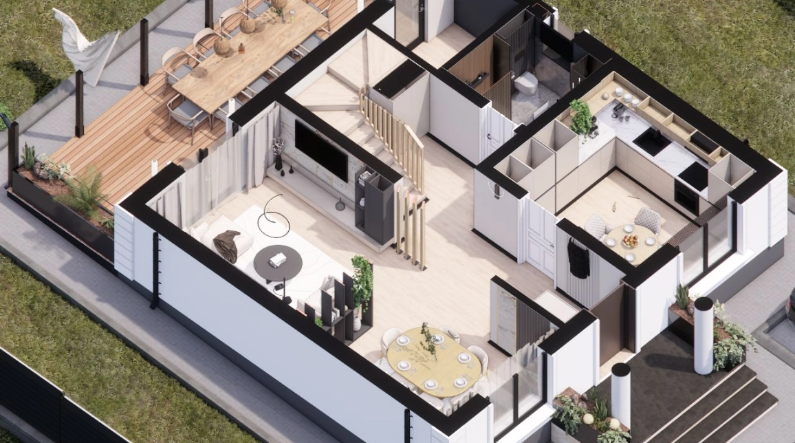 Oferta Casa, 4 camere, 120 mp , Visani, de vanzare,  Str Regina Maria imagine 8
