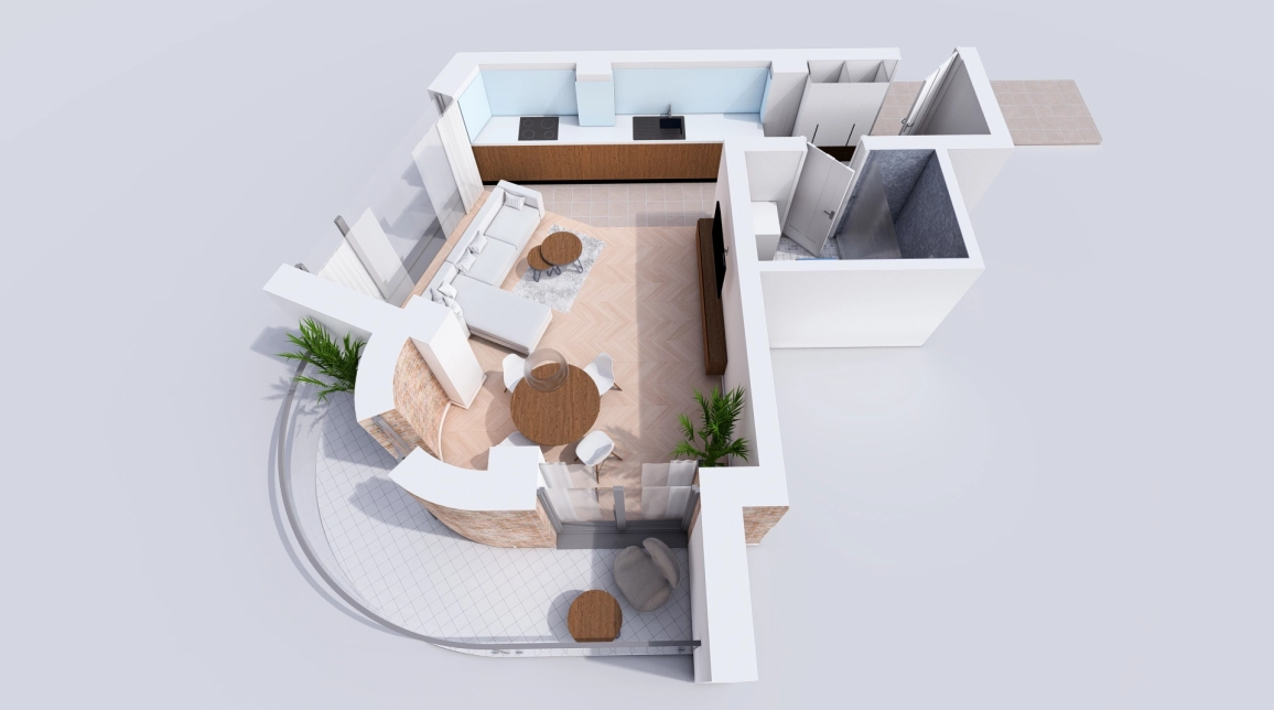 Oferta Apartament nou de vanzare, o camera, , 41 mp , Bucium,  Profi Visan imagine 2