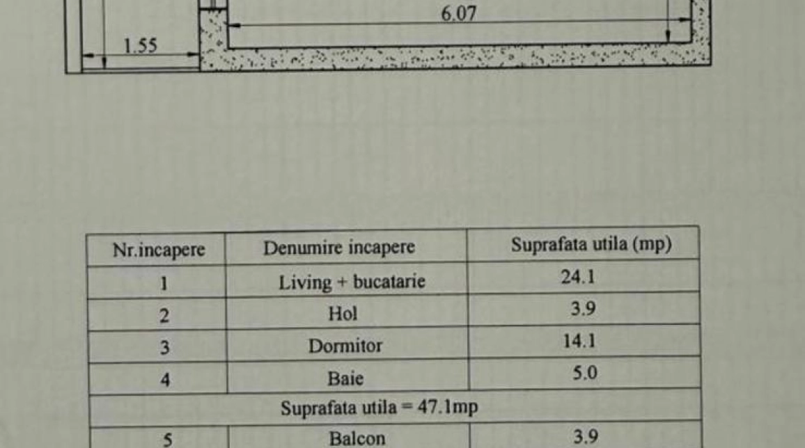 Oferta 2 camere, , 51 mp , de vanzare apartament in zona Tatarasi,  Aurel Vlaicu imagine 5