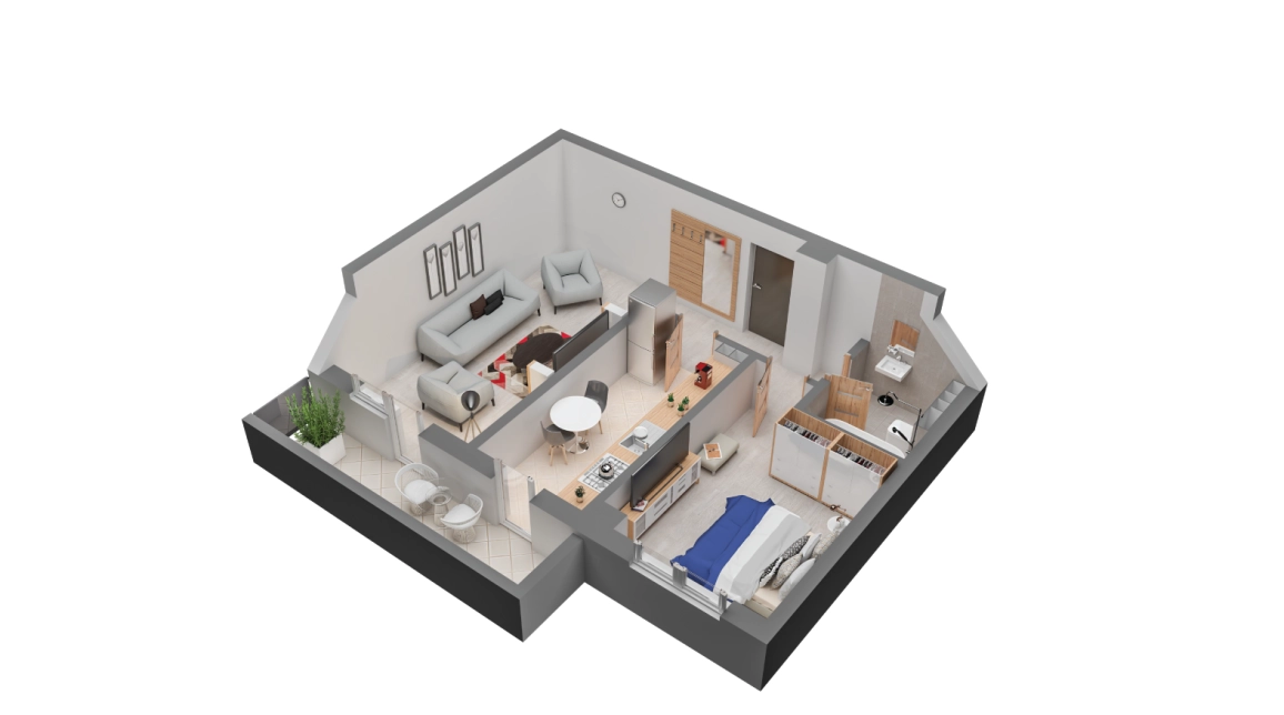 Oferta Apartament nou, 2 camere, decomandat, 59 mp , Canta, de vanzare,  Moara 1 Mai imagine 15
