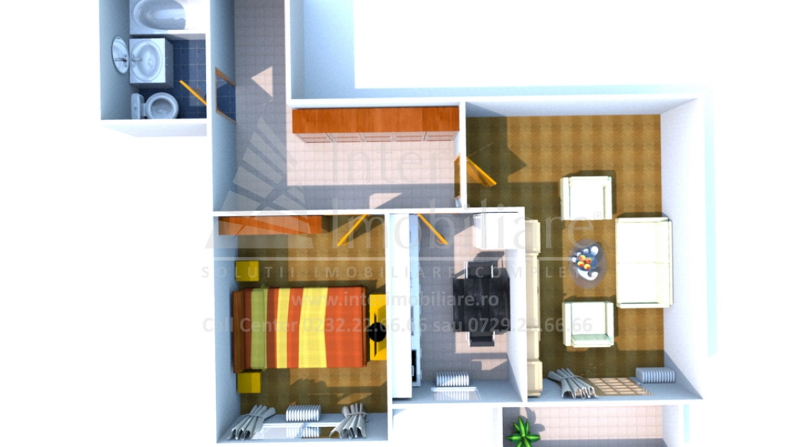 Oferta Apartament nou de vanzare, 2 camere, decomandat, 59 mp , Galata,  Sun City imagine 1