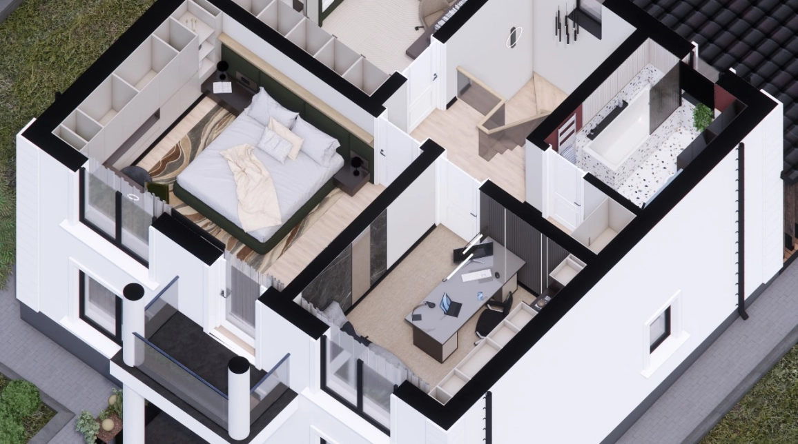 Oferta Casa, 4 camere, 120 mp , Visani, de vanzare,  Str Regina Maria imagine 9