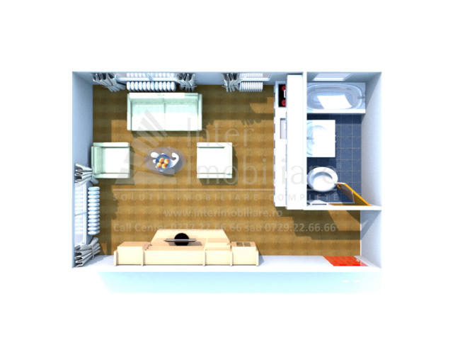 De vanzare apartament nou, 2 camere,   ,  43 mp , Galata,  (Notariat Iulia Paduraru) 158482