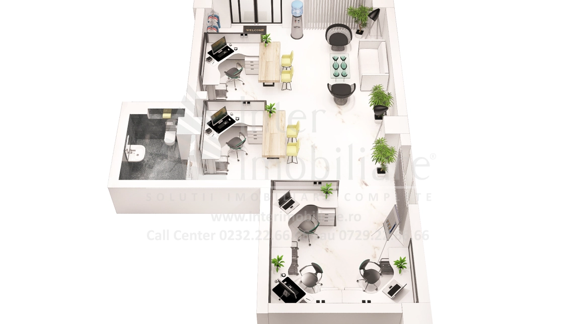 Oferta De vanzare apartament nou, 2 camere, decomandat, 63 mp , Frumoasa,  Scoala 43 imagine 1