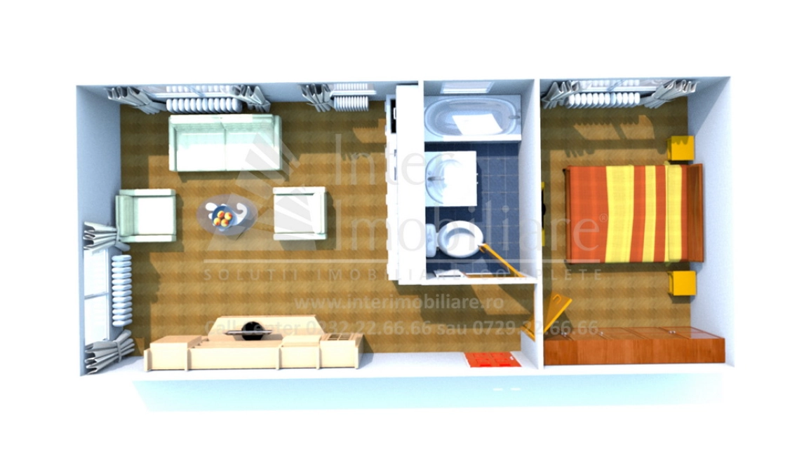 Oferta 2 camere, , 43 mp , de vanzare apartament nou in zona Galata,  Notariat Iulia Paduraru imagine 2
