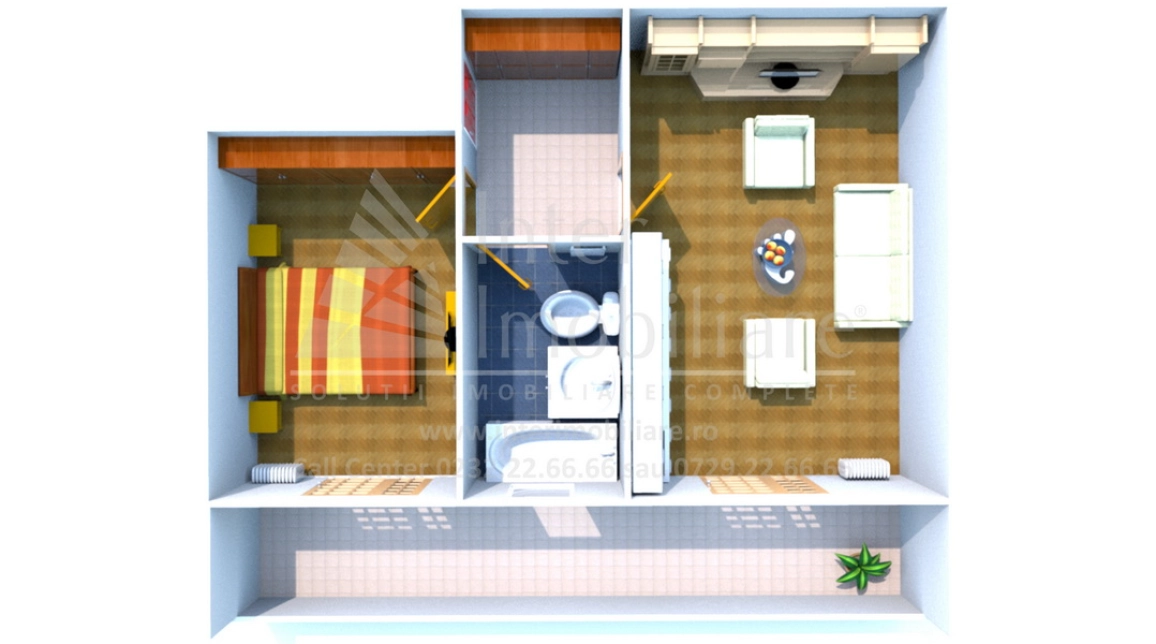 Oferta Galata apartament nou 55 mp , 2 camere, , de vanzare,  Notariat Iulia Paduraru imagine 1
