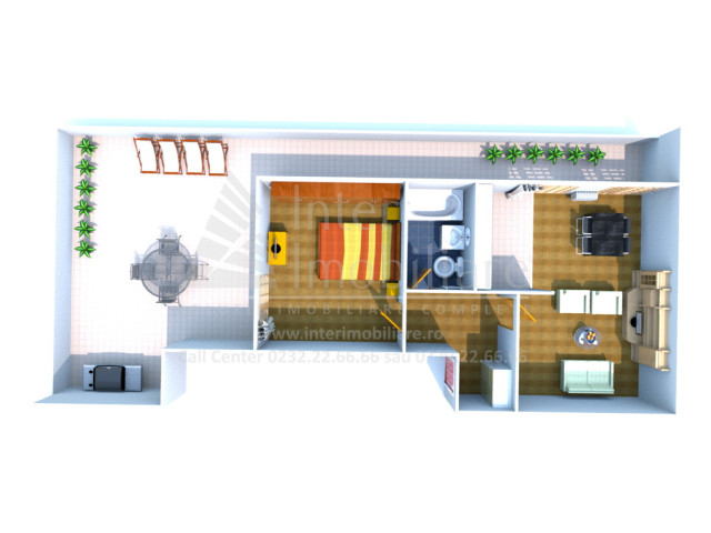 Apartament nou de vanzare, 2 camere,   ,  51 mp , Galata,  (Notariat Iulia Paduraru) 158485