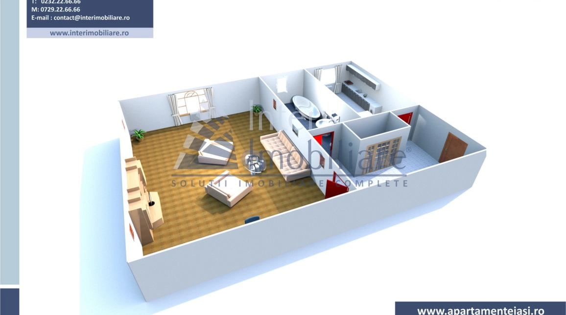 Oferta O camera, decomandat, 33 mp , de vanzare apartament in zona Dacia,  Piata Dacia - Scoala 26 imagine 8