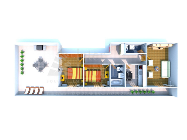 De vanzare apartament nou, 3 camere,   ,  76 mp , Galata,  (Notariat Iulia Paduraru) 158487