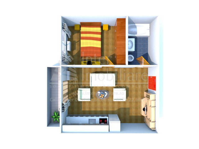 Bucium apartament nou  43 mp , 2 camere,   , de vanzare,  (Profi Visan) 159169