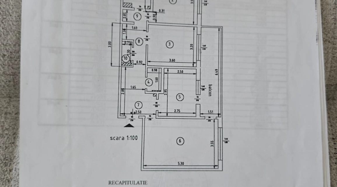Oferta De vanzare apartament, 3 camere, decomandat, 70 mp , CUG,  Providenta imagine 13