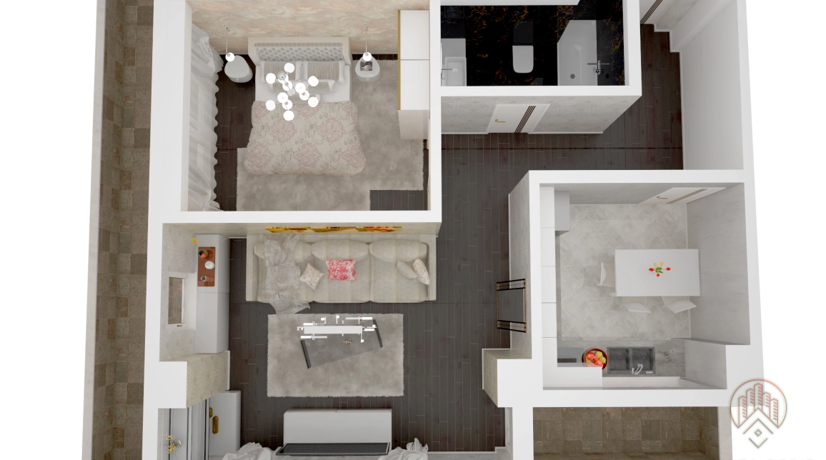 Oferta Apartament nou de vanzare, 2 camere, decomandat, 58 mp , Nicolina,  Intabulat   Continental -  Bd Poitiers imagine 12