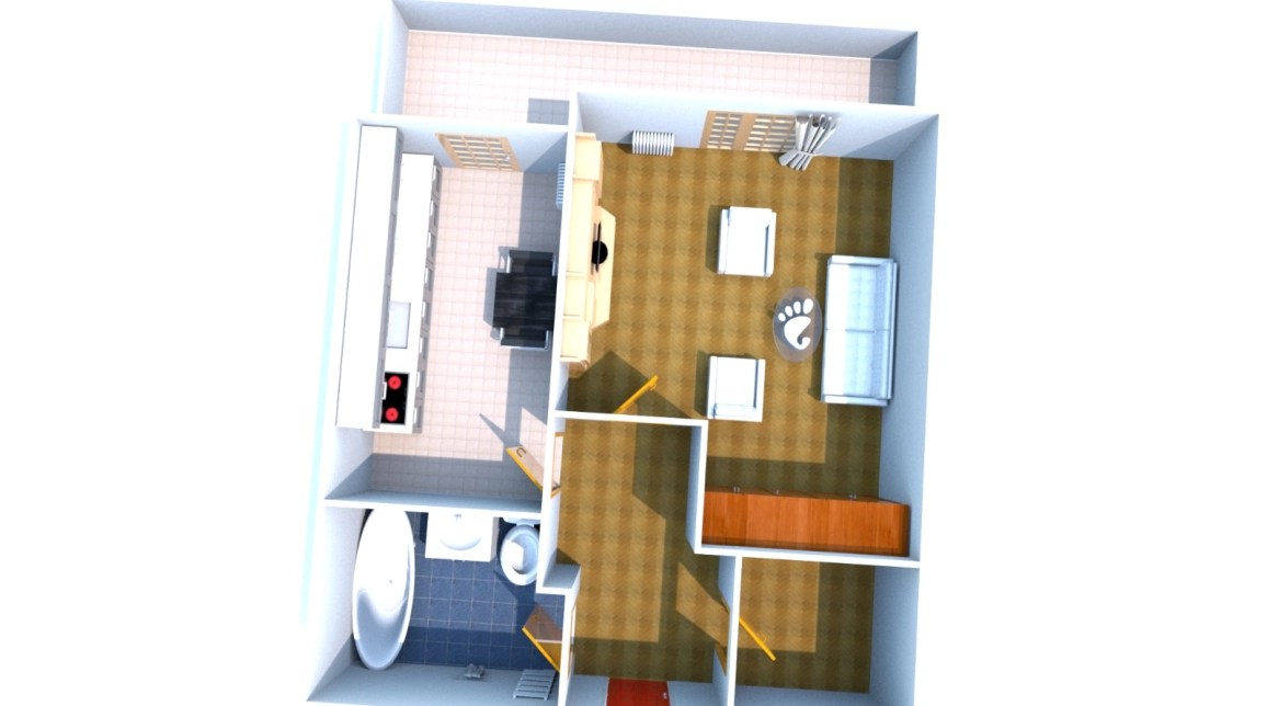 Oferta Apartament nou, o camera, decomandat, 46 mp , Tatarasi, de vanzare,  Piata 2 Baieti imagine 1