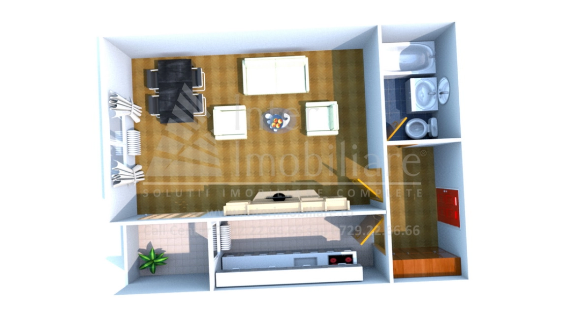 Oferta Apartament nou, o camera, decomandat, 40 mp , Nicolina, de vanzare,  Pizza Nico imagine 2