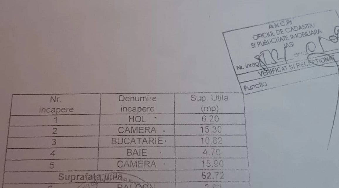Oferta 2 camere, decomandat, 56 mp , de vanzare apartament in zona Frumoasa,  Diminetii imagine 2