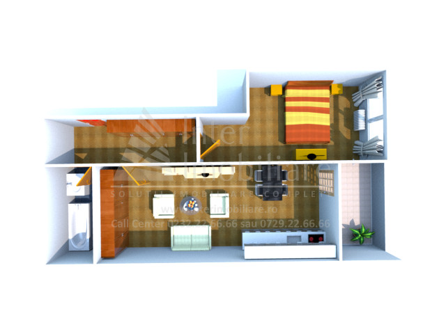 Apartament nou de vanzare, 2 camere,   ,  59 mp , Nicolina,  (Al Tudor Neculai-Lidl) 160830