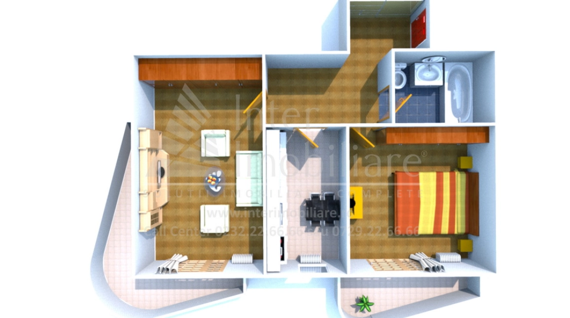 Oferta Apartament nou de vanzare, 2 camere, decomandat, 70 mp , Galata,  300m de la Calea Galata imagine 1