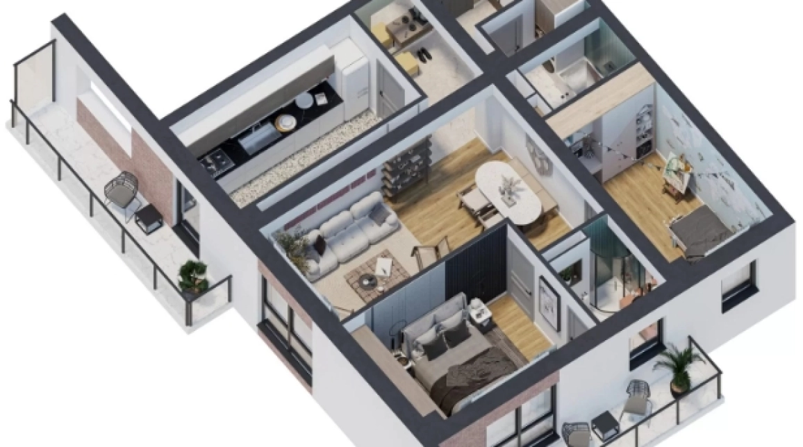 Oferta Apartament nou, 3 camere, decomandat, 81 mp , Galata, de vanzare,  Platou Galata imagine 15