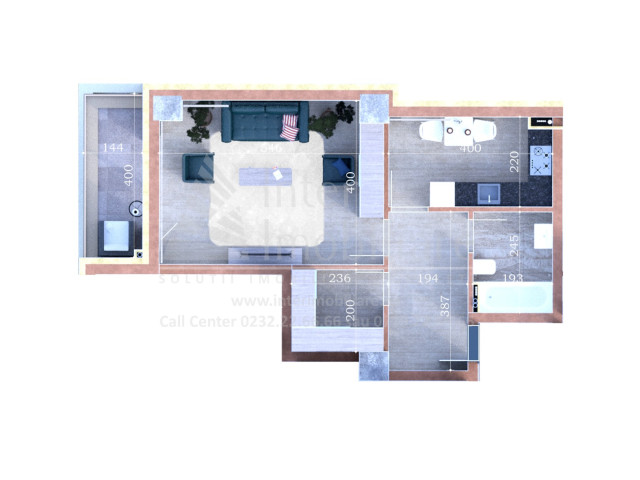 O camera,  decomandat ,  51 mp , de vanzare apartament nou in zona Copou,  (Aleea Sadoveanu) 155748