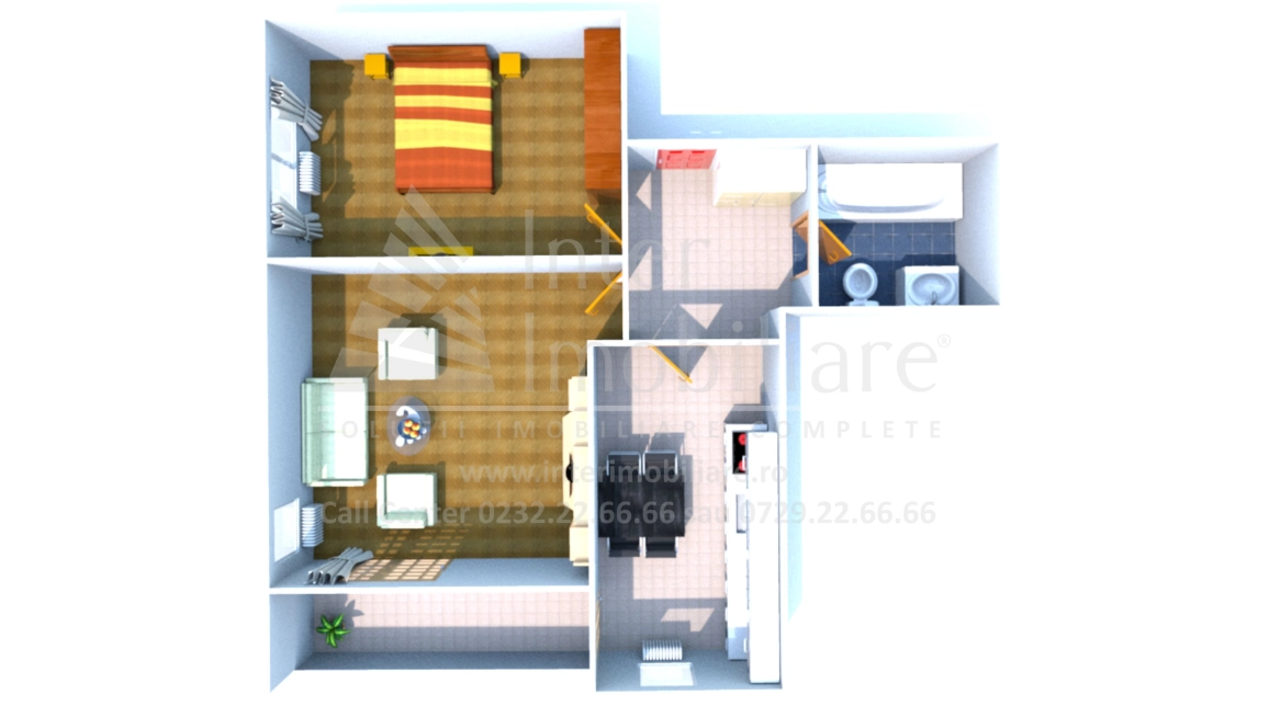 Oferta 2 camere, decomandat, 57 mp , de vanzare apartament nou in zona CUG,  Valea Adanca - Penny Market imagine 6