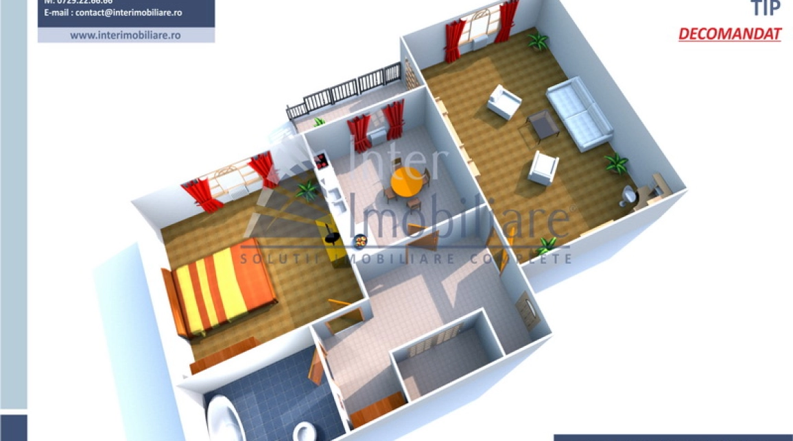 Oferta Apartament de vanzare, 2 camere, decomandat, 36 mp , Alexandru cel Bun,  Piata Alexandru imagine 1