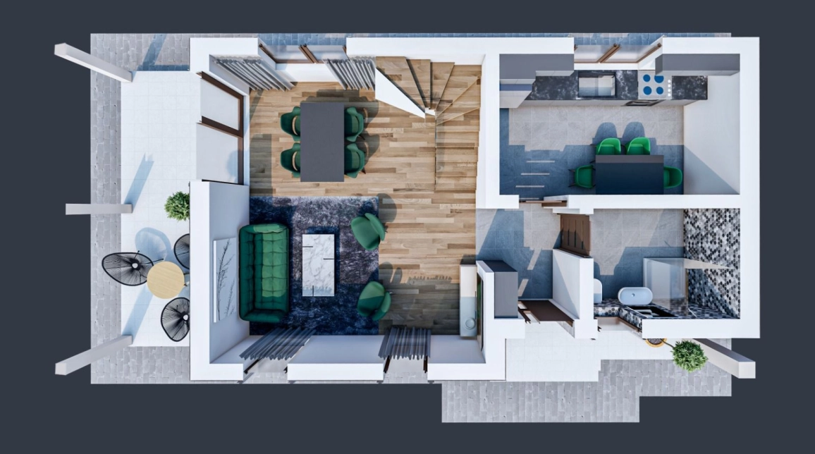 Oferta De vanzare casa, 4 camere, 94 mp , Miroslava,  Centura imagine 10