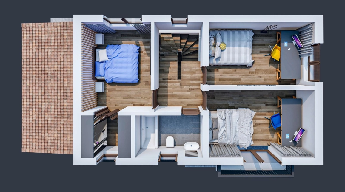 Oferta De vanzare casa, 4 camere, 94 mp , Miroslava,  Centura imagine 9
