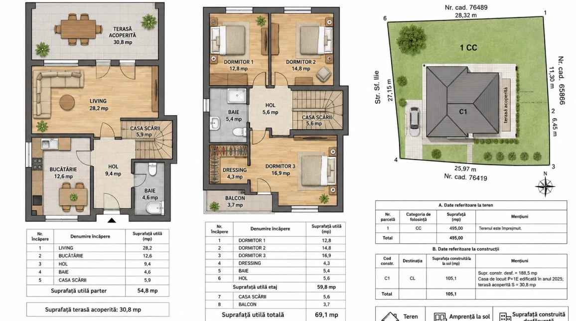 Oferta Casa, 4 camere, 114 mp , Bucium, de vanzare,  Visani - strada principala imagine 36