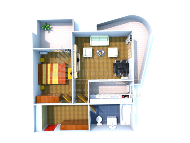 Apartament nou, 2 camere,   ,  70 mp , Galata, de vanzare,  (Arcadia) 154156
