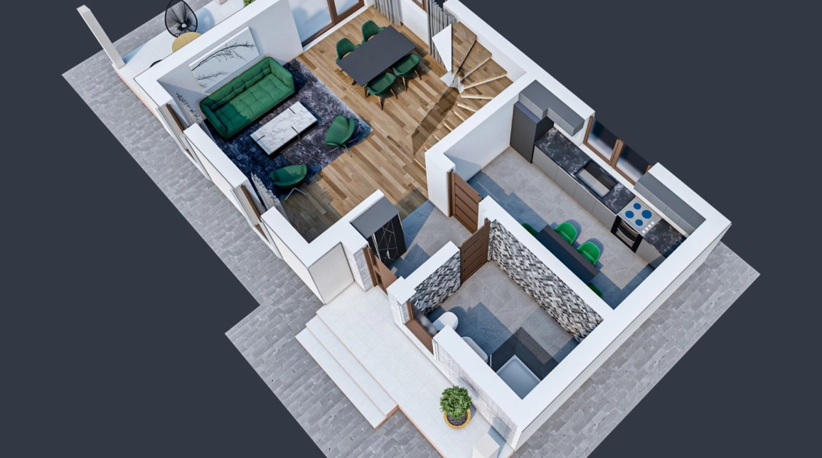 Oferta De vanzare casa, 4 camere, 94 mp , Miroslava,  Centura imagine 7