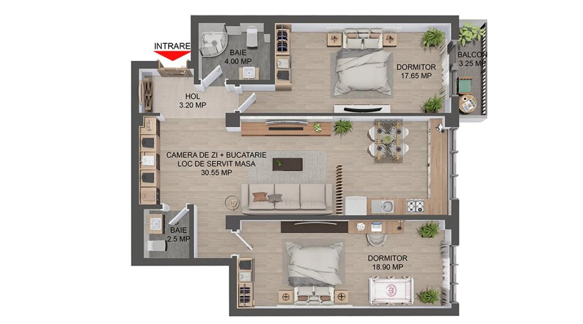 Oferta Apartament nou de vanzare, 3 camere, decomandat, 75 mp , Popas Pacurari,  Antibiotice  imagine 1