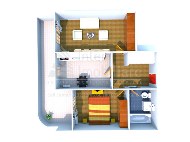 Apartament nou, 2 camere,  decomandat ,  76 mp , Galata, de vanzare,  (Arcadia) 154106