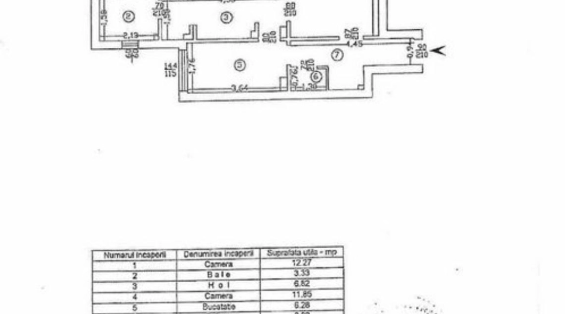 Oferta Apartament, 3 camere, semidecomandat, 64 mp , Centru, de vanzare,  Piata Unirii imagine 9